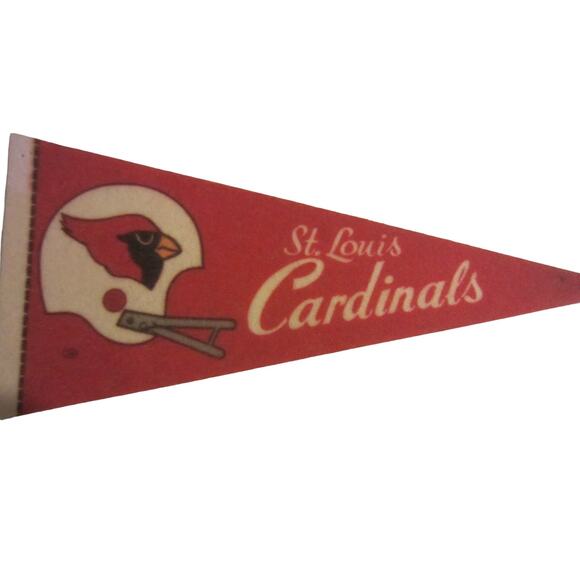 Vintage St. Louis Cardinals NFL Felt Pennant Retro Football Memorabilia - Picture 3 of 7